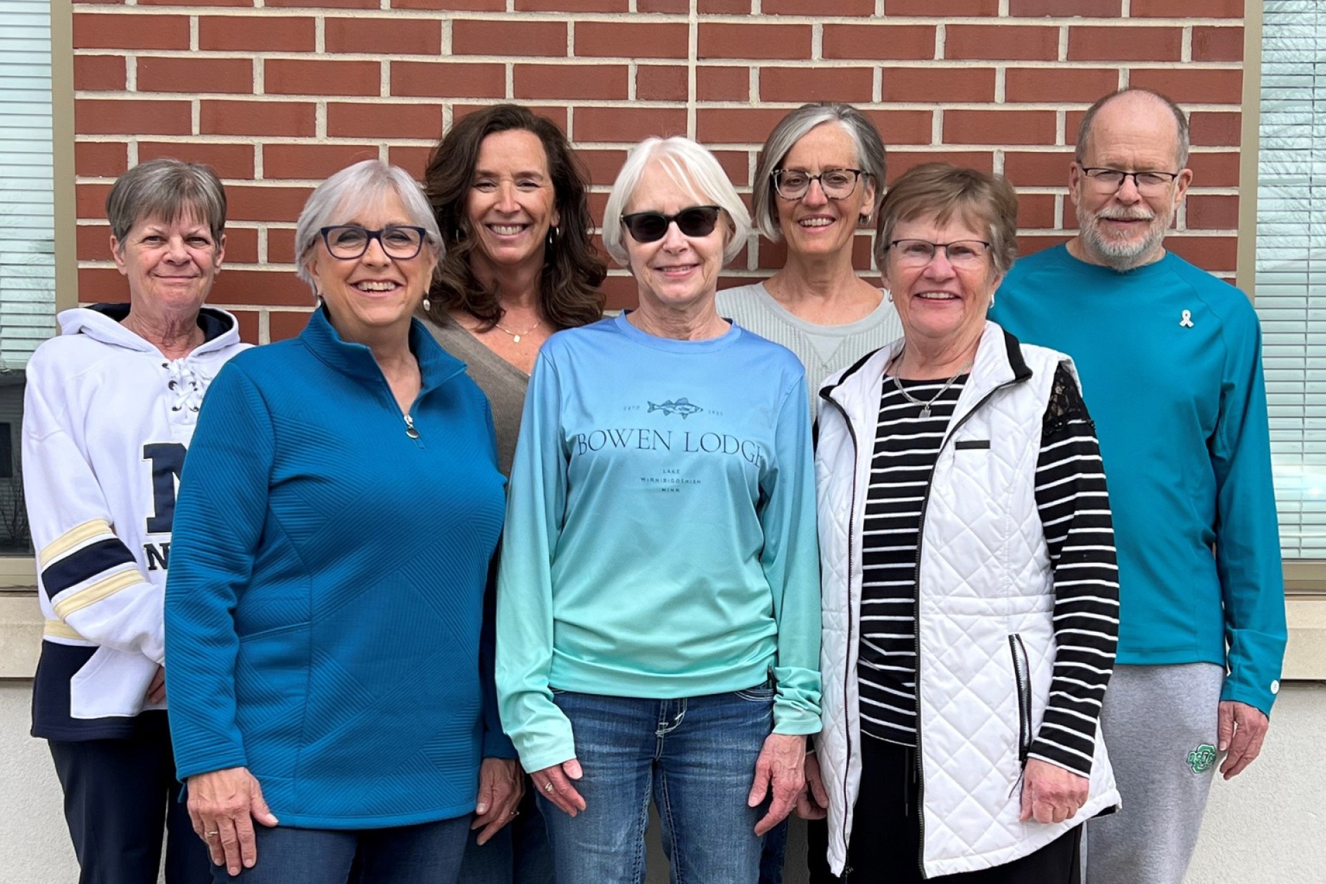 Mitchell County Public Health & Home Health board members gathered after a meeting.